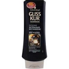 Бальзам для волос Gliss Kur экстремальное восстановление; жидкий шелк, 400/360 мл