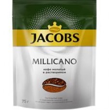 Кофе ''Jacobs'' Millicano молотый растворимый, 75 г