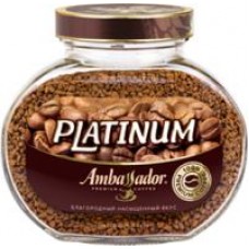 Кофе ''Ambassador Platinum'' растворимый сублимированный, 95 г