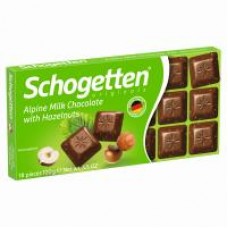Шоколад молочный ''Schogetten'' Alpine Milk с молочным, 100 г
