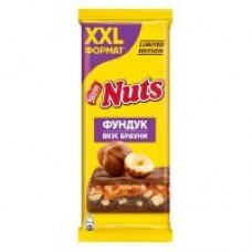 Батончик шоколадный ''Nuts'' с фундуком со вкусом брауни, 180 г
