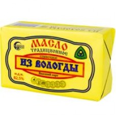 Масло сливочное ''Из Вологды'' Традиционное 82,5%, 180 г