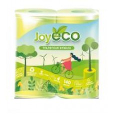 Бумага туалетная ''joy eco'', 2 слоя, 4 рулона