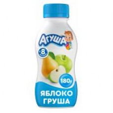 Йогурт питьевой ''Агуша'' Яблоко-Груша 2,7%, 180 г