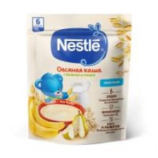 Каша овсяная ''Nestle'', с грушей и бананом, молочная, 200 г
