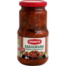 Баклажаны Пиканта печеные в томатном соусе, 520 г