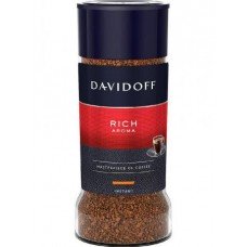 Кофе Davidoff Rich Aroma растворимый сублимированный в стеклянной банке, 100 г