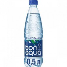 Вода Bonaqua очищенная газированная, 0,5 л